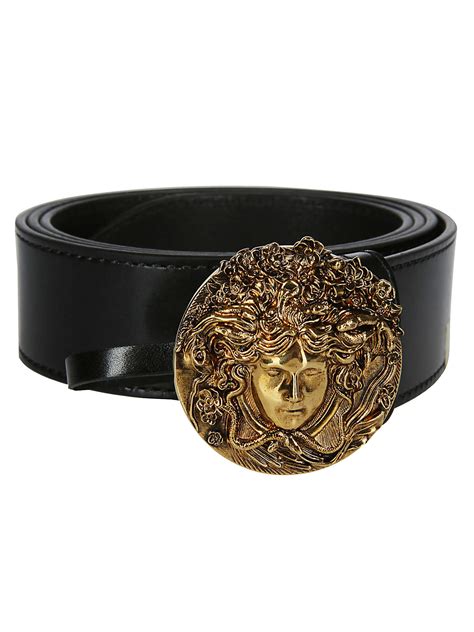 versace belt medusa buckle|Versace Medusa belt women's.